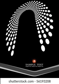 background composition, Web template (halftone)