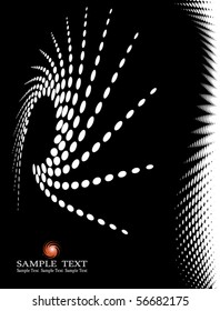 background composition, Web template (halftone)