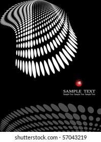 background composition, Web template (halftone)