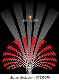 background composition, Web template (halftone)