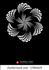 background composition, Web template (halftone)