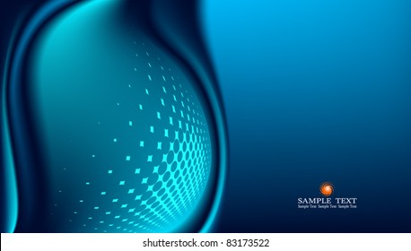 background composition, Web template (halftone)