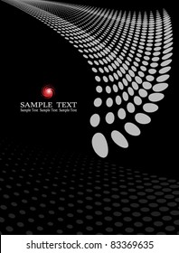 background composition, Web template (halftone)