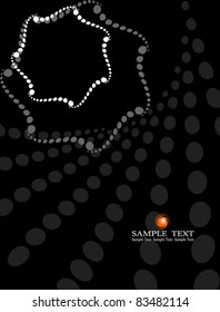 background composition, Web template (halftone)