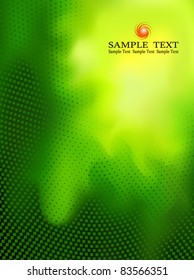 background composition, Web template (halftone)