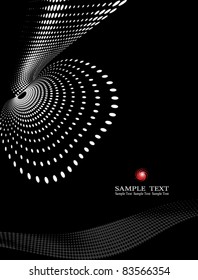 background composition, Web template (halftone)