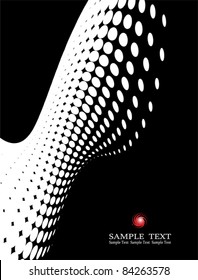 background composition, Web template (halftone)