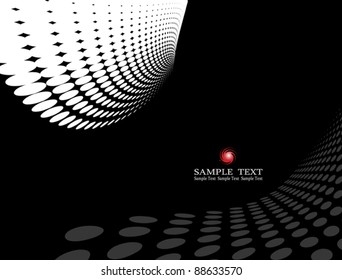 background composition, Web template (halftone)