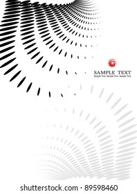 background composition, Web template (halftone)