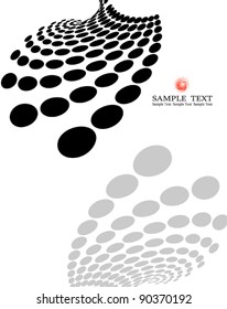 background composition, Web template (halftone)