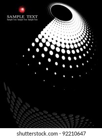 background composition, Web template (halftone)