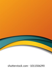 Background concept design for brochure or flyer, abstract vector illustration