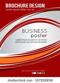 Background concept design for brochure or flyer, abstract vector illustration.