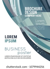Background concept design for brochure or flyer, abstract vector illustration