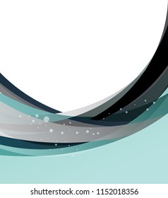 Background concept design for brochure or flyer, abstract vector illustration