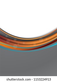 Background concept design for brochure or flyer, abstract vector illustration