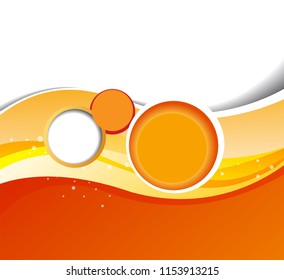 Background concept design for brochure or flyer, abstract vector illustration.