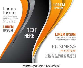 Background concept design for brochure or flyer, abstract vector illustration