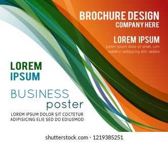 Background concept design for brochure or flyer, abstract vector illustration