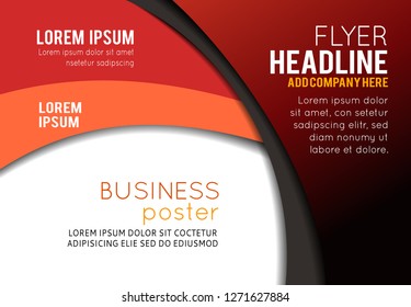 Background concept design for brochure or flyer, abstract vector illustration