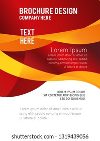 Background concept design for brochure or flyer, abstract vector illustration. 