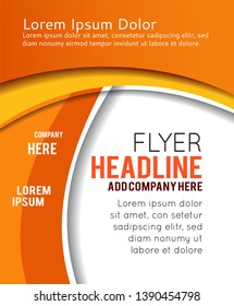 Background concept design for brochure or flyer, abstract vector illustration
