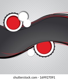 Background concept design for brochure or flyer, abstract vector illustration.