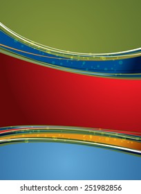Background concept design for brochure or flyer, abstract vector illustration.