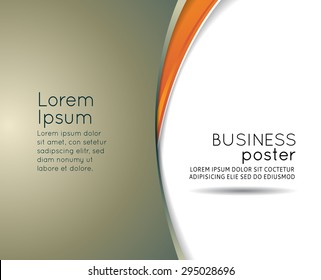 Background concept design for brochure or flyer, abstract vector illustration