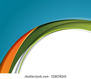 Background concept design for brochure or flyer, abstract vector illustration