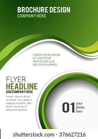 Background concept design for brochure or flyer, abstract vector illustration