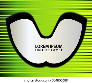 Background concept design for brochure or flyer, abstract vector illustration
