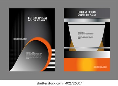 Background concept design for brochure or flyer, abstract vector illustration
