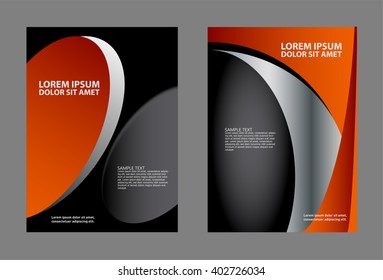 Background concept design for brochure or flyer, abstract vector illustration
