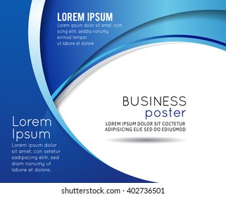 Background concept design for brochure or flyer, abstract vector illustration