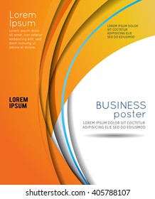 Background concept design for brochure or flyer, abstract vector illustration