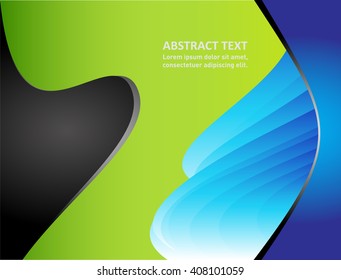 Background concept design for brochure or flyer, abstract vector illustration
