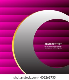 Background concept design for brochure or flyer, abstract vector illustration

