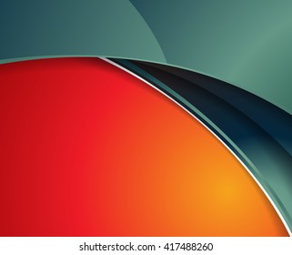 Background concept design for brochure or flyer, abstract vector illustration