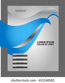 Background concept design for brochure or flyer, abstract vector illustration
