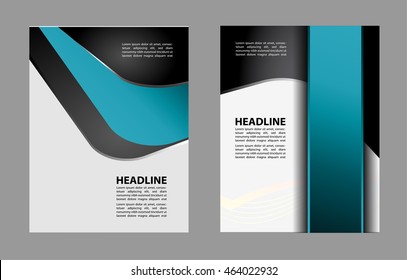 Background concept design for brochure or flyer, abstract vector illustration
