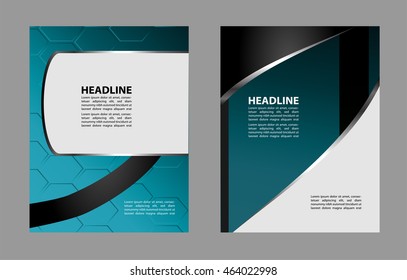 Background concept design for brochure or flyer, abstract vector illustration
