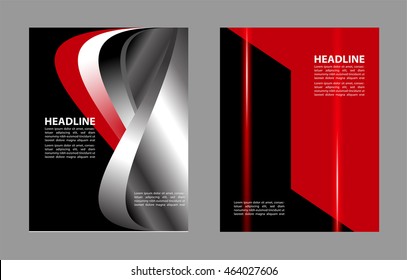 Background concept design for brochure or flyer, abstract vector illustration
