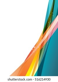 Background concept design for brochure or flyer, abstract vector illustration