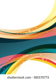 Background concept design for brochure or flyer, abstract vector illustration