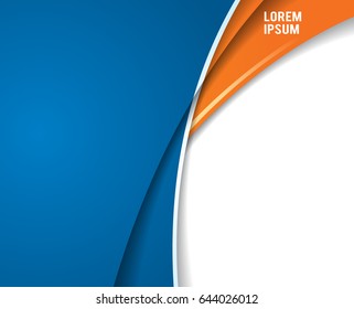 Background concept design for brochure or flyer, abstract vector illustration