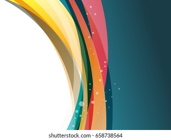 Background concept design for brochure or flyer, abstract vector illustration