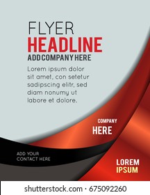 Background concept design for brochure or flyer, abstract vector illustration