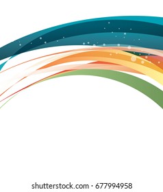 Background concept design for brochure or flyer, abstract vector illustration