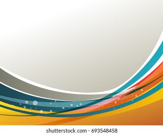 Background concept design for brochure or flyer, abstract vector illustration